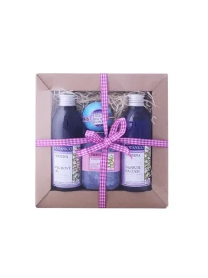 Dokud Zásoby Vydrží BOTANICO Dárková sada VERBENA šampon/balzám 200 ml, sprchový gel 200 ml, balistik do koupele 50 g, glycerínové mýdlo 200 g 4 ks