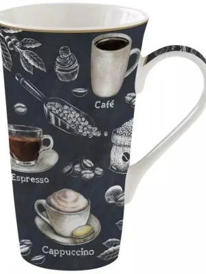 Cenový Hit Easy Life Porcelánový hrnek velký Barista 600 ml