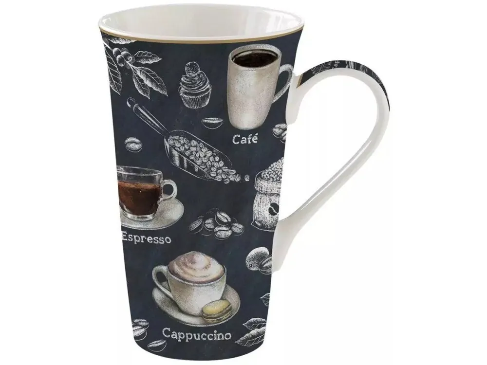 Cenový Hit Easy Life Porcelánový hrnek velký Barista 600 ml
