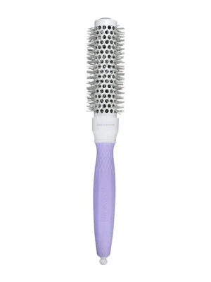 Vysoce Kvalitní Standelli Professional Keramický kartáč na vlasy s vysunovací pinetou, průměr 25 mm fialový