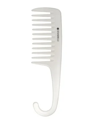 Vysoce Kvalitní Standelli professional Shower comb Hřeben na mokré vlasy bílý 22,5 cm