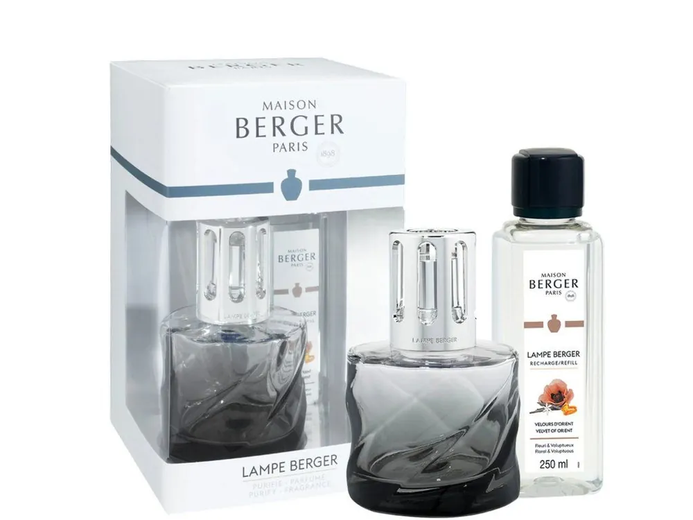 MAISON BERGER PARIS Spirale Katalytická lampa 0,22l náplň Velvet of orient 0,25l černá Objednat Nyní