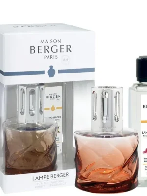 MAISON BERGER PARIS Spirale Katalytická lampa 0,22l náplň Rhubarb radiance 0,25l jantarová Super Cena