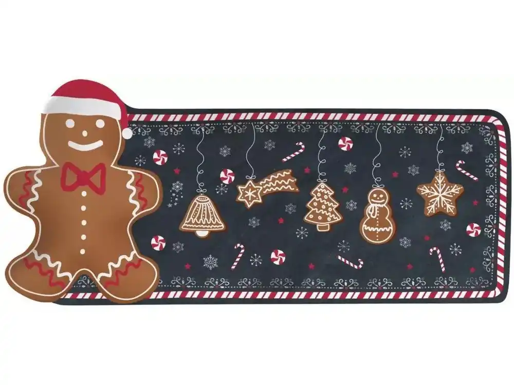 Easy Life Porcelánový servírovací tác Gingerbread 36 × 16 cm Sezónní Sleva