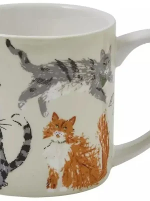 Sezónní Sleva Ulster Weavers Porcelánový hrnek Feline Friends 300 ml