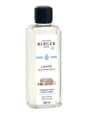 Hit Sezóny MAISON BERGER PARIS Náplň do katalytické lampy Cotton Caress/ Bavlněná péče náplň do lamp 0,5l