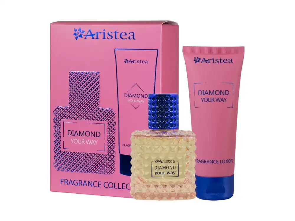 Aristea Diamond Dárkové balení Your way Parfémová voda dámská 65 ml + tělové mléko 75 ml 2 ks Doprava Zdarma