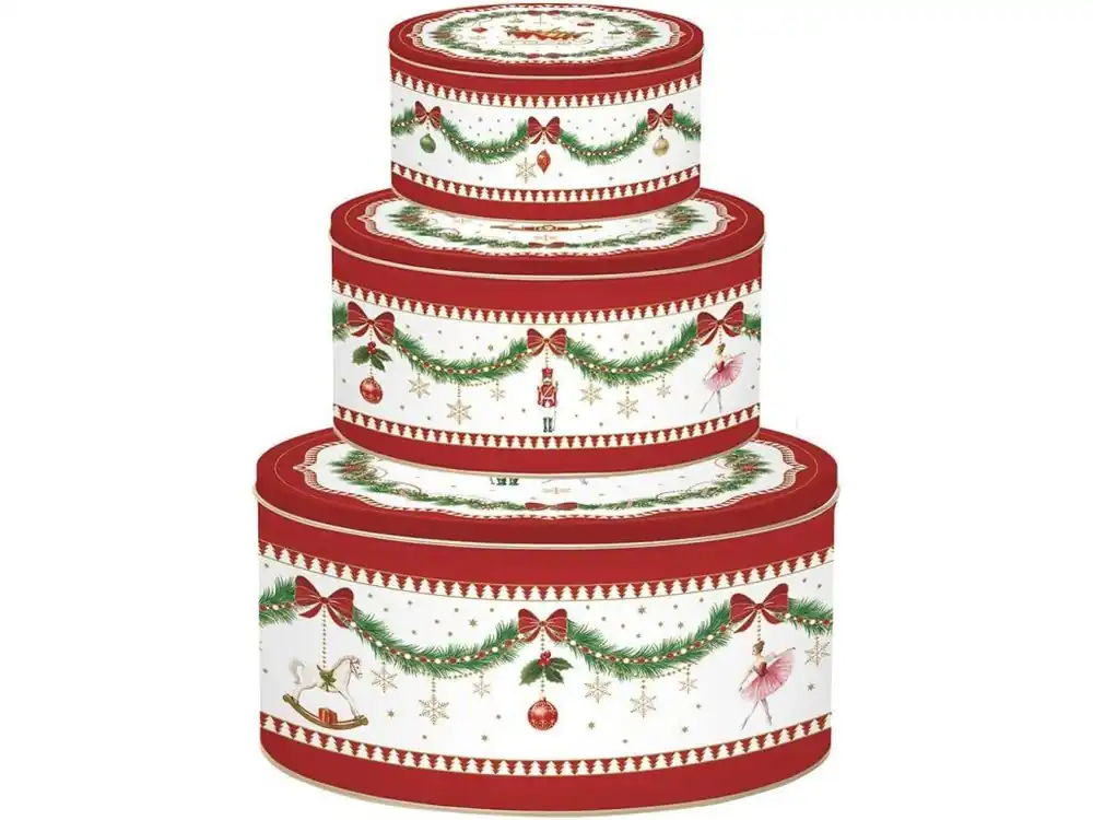 Easy Life Sada plechových dóz Magie De Noel 3 ks Koupit Online