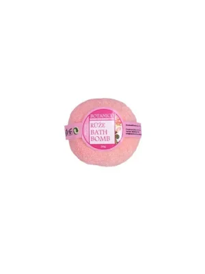 Botanico Koupelová šumivá koule Růže 50 g Akční Nabídka