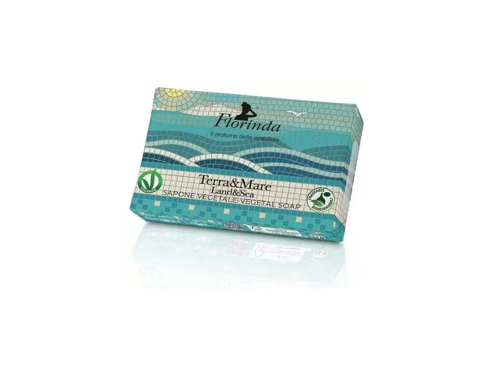 Florinda Italské tuhé mýdlo Terra & Mare 50 g Vrácení Zdarma