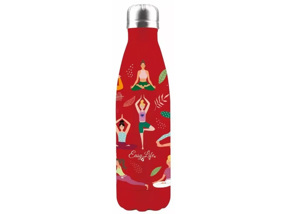 Super Cena Easy Life Cestovní termo lahev lahev Yoga 500 ml