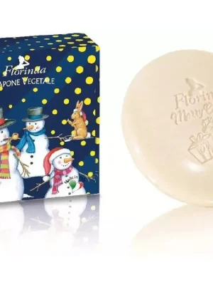 Super Cena Florinda Kulaté vánoční mýdlo 100 g Pupazzi Di Neve