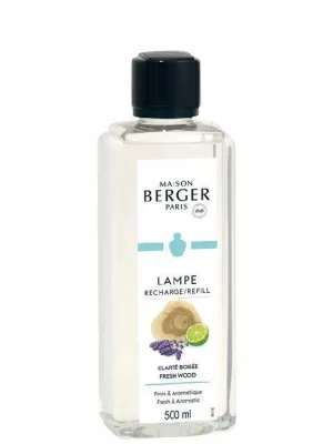 MAISON BERGER PARIS Fresh Wood/Čerstvé dřevo náplň do katalytické lampy 500 ml Autentický