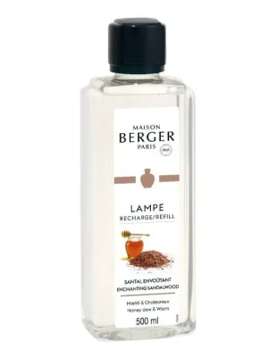 MAISON BERGER PARIS Enchanting Sandalwood / Okouzlující santalové dřevo náplň do katalytické lampy 500 ml Hit Sezóny