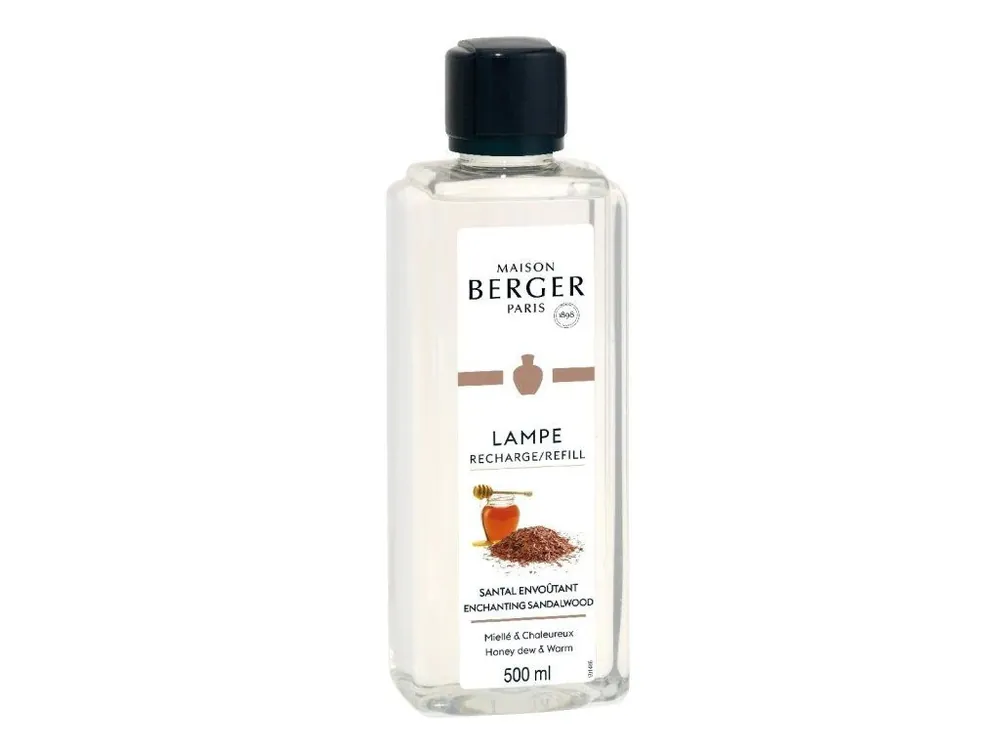 MAISON BERGER PARIS Enchanting Sandalwood / Okouzlující santalové dřevo náplň do katalytické lampy 500 ml Hit Sezóny