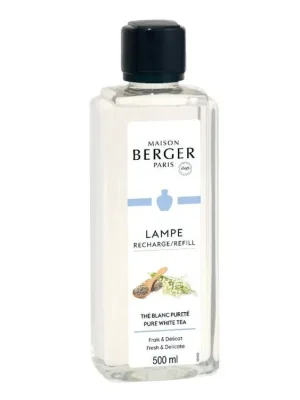 MAISON BERGER PARIS Pure White Tea/Čistý bílý čaj náplň do katalytické lampy 500 ml Rychlé Dodání