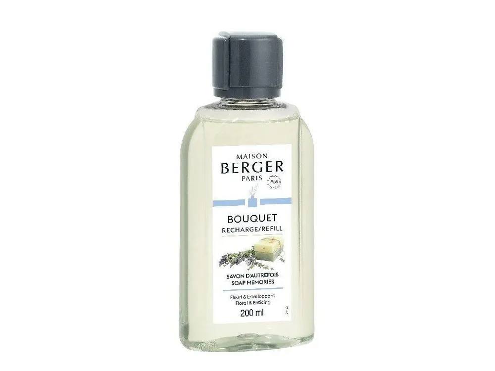 Přímo Od Výrobce MAISON BERGER PARIS Soap Memories /Mýdlové bublinky náplň do difuzéru 200 ml
