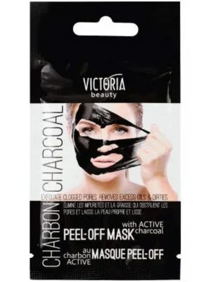 Bezpečná Platba Victoria beauty Detox Slupovací maska s aktivním uhlím 10 mL