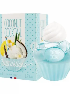 Tutti Délices Coconut Cocktail EDT Dámská toaletní voda Kokosový koktejl 50ml Zlevněný