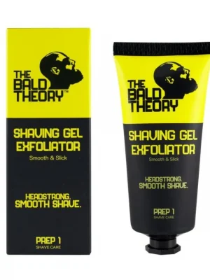 Pouze Dnes THE BALD THEORY Exfoliační holící gel na pokožku hlavy s kyselinou hyaluronovou 100 ml