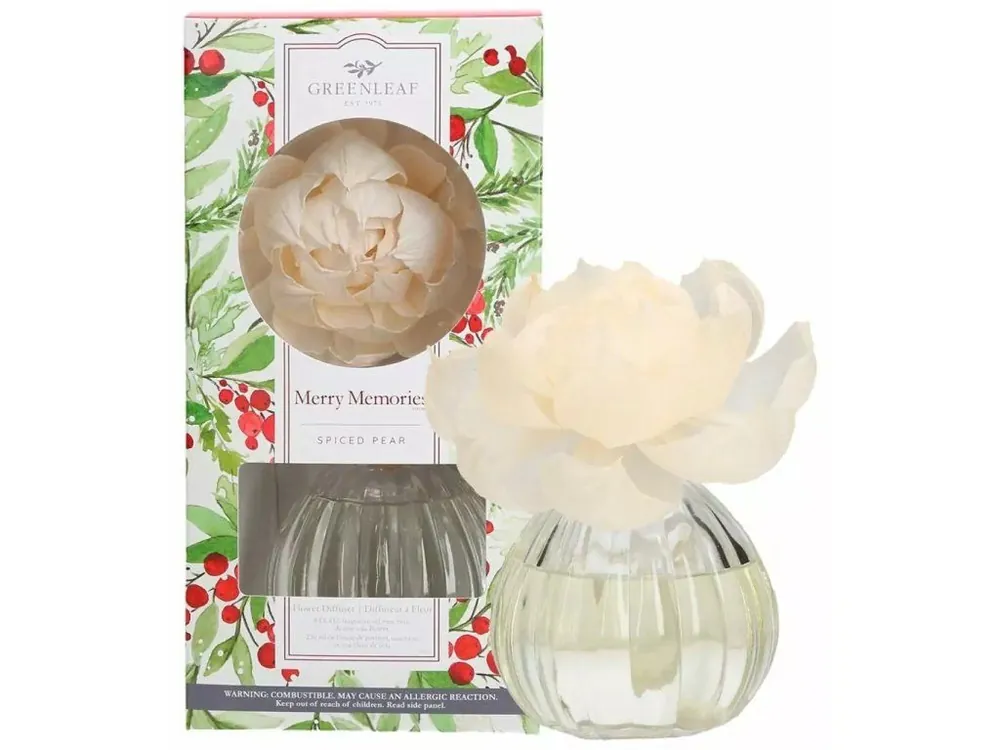 Sezónní Sleva Greenleaf Květinový aroma difuzér Merry Memories 236 ml