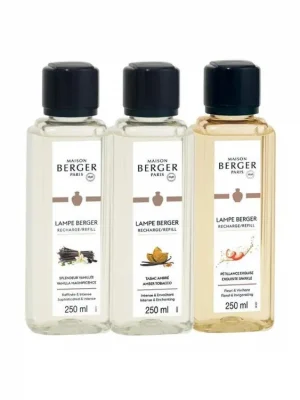 MAISON BERGER PARIS Triopack Ambrový tabák/Velkolepá vanilka/Intenzivní třpyt 3 x 250 ml Expresní Doručení