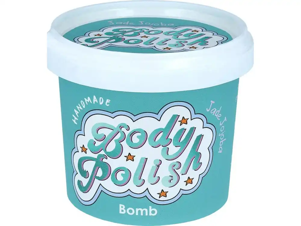 Bomb Cosmetics Máslový sprchový peeling Jojoba 375 g Výprodej