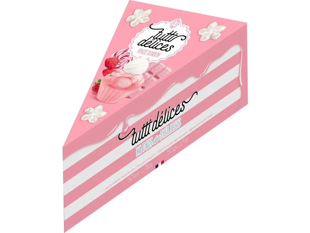 Dokud Zásoby Vydrží Tutti Délices Strawberry Sweet EDT Dárkové balení Dámská toaletní voda Sladké jahody 50 ml