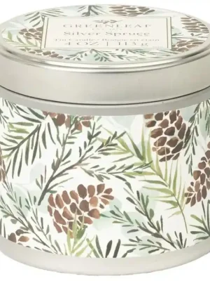 Greenleaf Vonná svíčka v plechové dóze Silver Spruce (stříbrný smrk) 113 g Nejlepší Cena