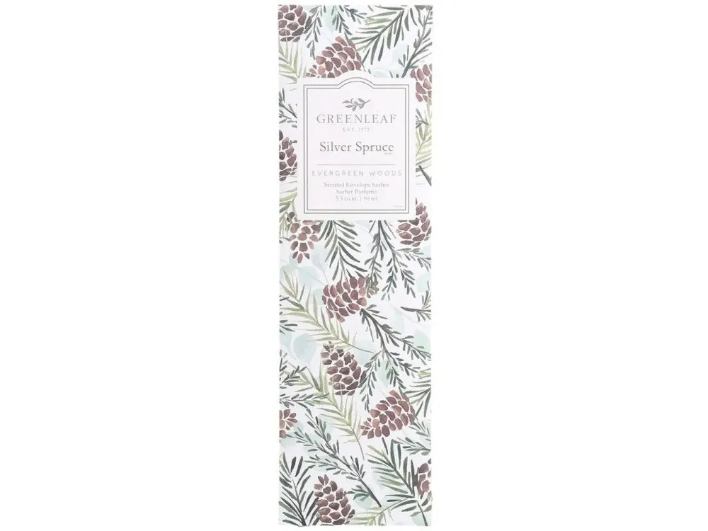 Levný Greenleaf Vonný sáček Silver Spruce úzký (Stříbrný smrk) 90 mL