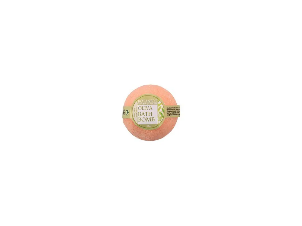 Odeslání Ihned Botanico Koupelová šumivá koule Oliva 50 g