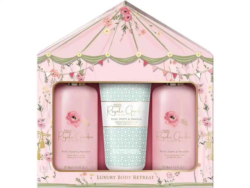 Cenový Hit Baylis & Harding Royale Garden Dárková sada tělové péče, 3 ks