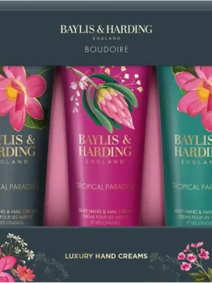 Nejlepší Volba Baylis & Harding Tropical Paradise Dárková sada krémů na ruce 3 x 50 ml 3 ks