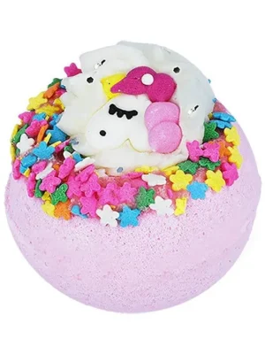 Bomb Cosmetics I Believe In Unicorns, Šumivá bomba do koupele, 160 g Originální