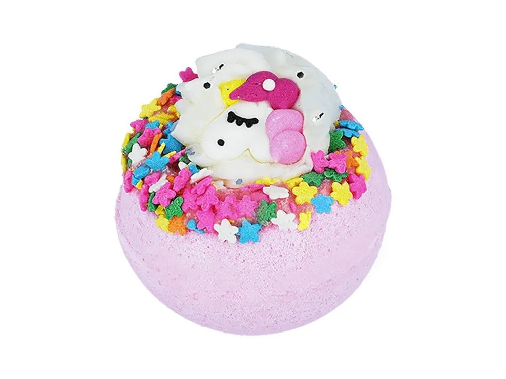 Bomb Cosmetics I Believe In Unicorns, Šumivá bomba do koupele, 160 g Originální