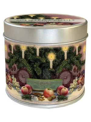 Sköna Ting Vonná svíčka v plechové dóze Christmas Lights (vánoční světla) 30 hodin 205 g Levný