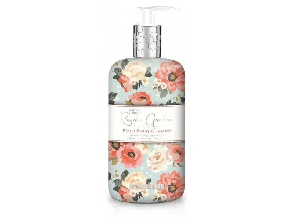 Baylis & Harding Royale Garden Broskev, Pivoňka & Jasmín Tekuté mýdlo 500 ml Oblíbený