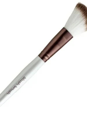 Dokud Zásoby Vydrží Standelli Professional kosmetický štětec na tvářenku Blush brush syntetické štětiny hnědá/bílá 17 cm