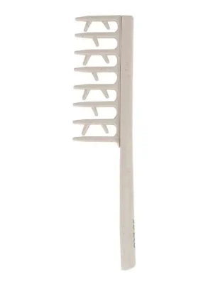 Standelli Professional Smoothing Curl Comb Hřeben pro vlnité kudrnaté vlasy bílý Horká Nabídka