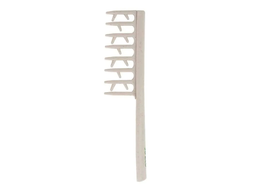 Standelli Professional Smoothing Curl Comb Hřeben pro vlnité kudrnaté vlasy bílý Horká Nabídka