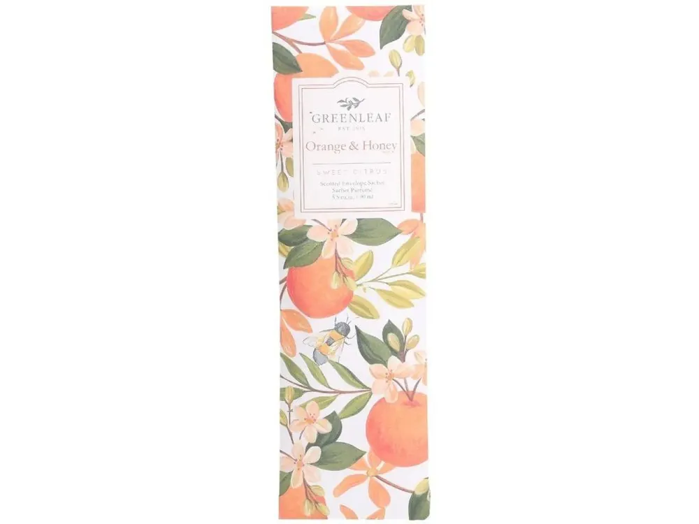 Greenleaf Vonný sáček Orange & Honey (pomeranč a med) úzký 90 ml Sleva