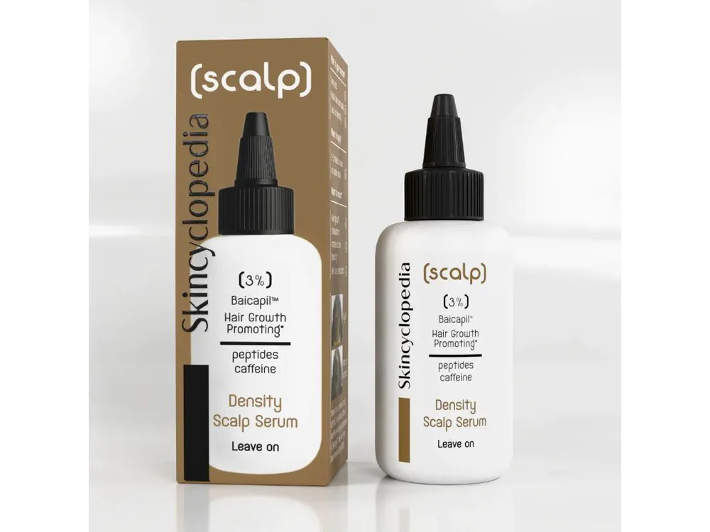 Autentický Skincyclopedia Scalp Vlasové sérum na pokožku hlavy pro podporu růstu vlasů s peptity 100 mL