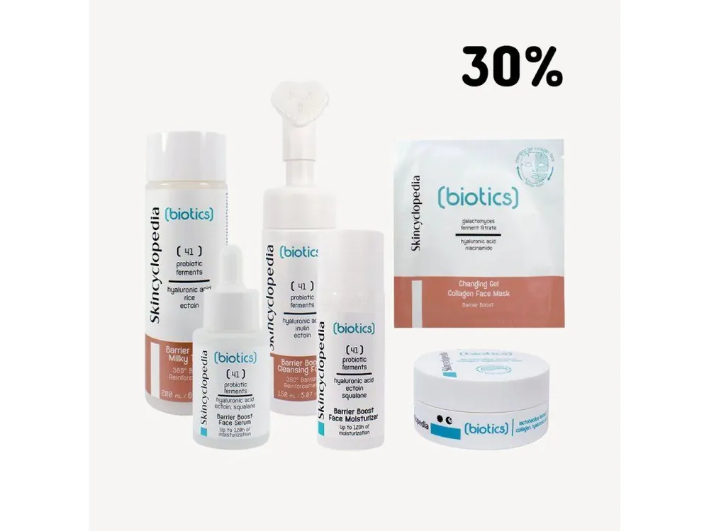 Výhodná Nabídka Skincyclopedia BIOTICS 30% sleva na kosmetiku s 41 probiotiky 6 Ks