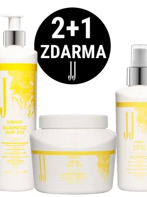 Akce 2+1 zdarma! JJ Energy kosmetická sada proti vypadávání vlasů Hit Sezóny