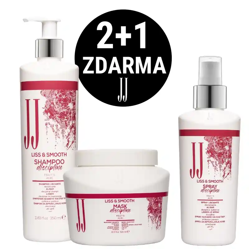 Doprava Zdarma Akce 2+1 zdarma! JJ Liss & Smooth kosmetická sada pro vyhlazení vlasů