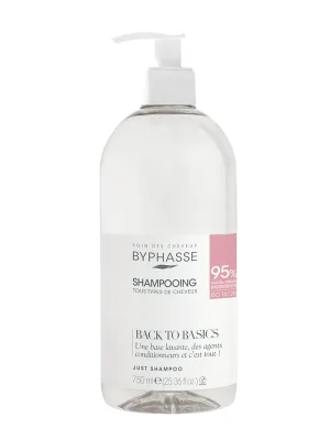 Speciální Cena Byphasse Back to Basics Just Shampoo šampon pro všechny typy vlasů 750 ml