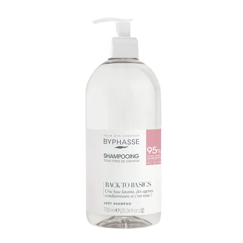 Speciální Cena Byphasse Back to Basics Just Shampoo šampon pro všechny typy vlasů 750 ml