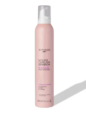 Byphasse Styling Foam Activ Boucles pěna pro vlnité vlasy 300 ml Autentický