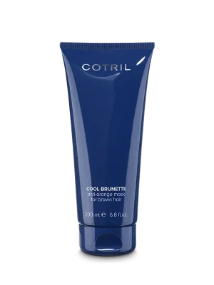 Cotril Cool Brunette modrá maska pro hnědé vlasy 200 ml Oblíbený