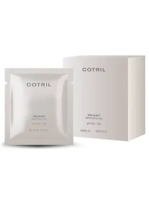 Akční Nabídka Cotril SOS Scalp detoxikační jíl na vlasovou pokožku 12 x 50 ml